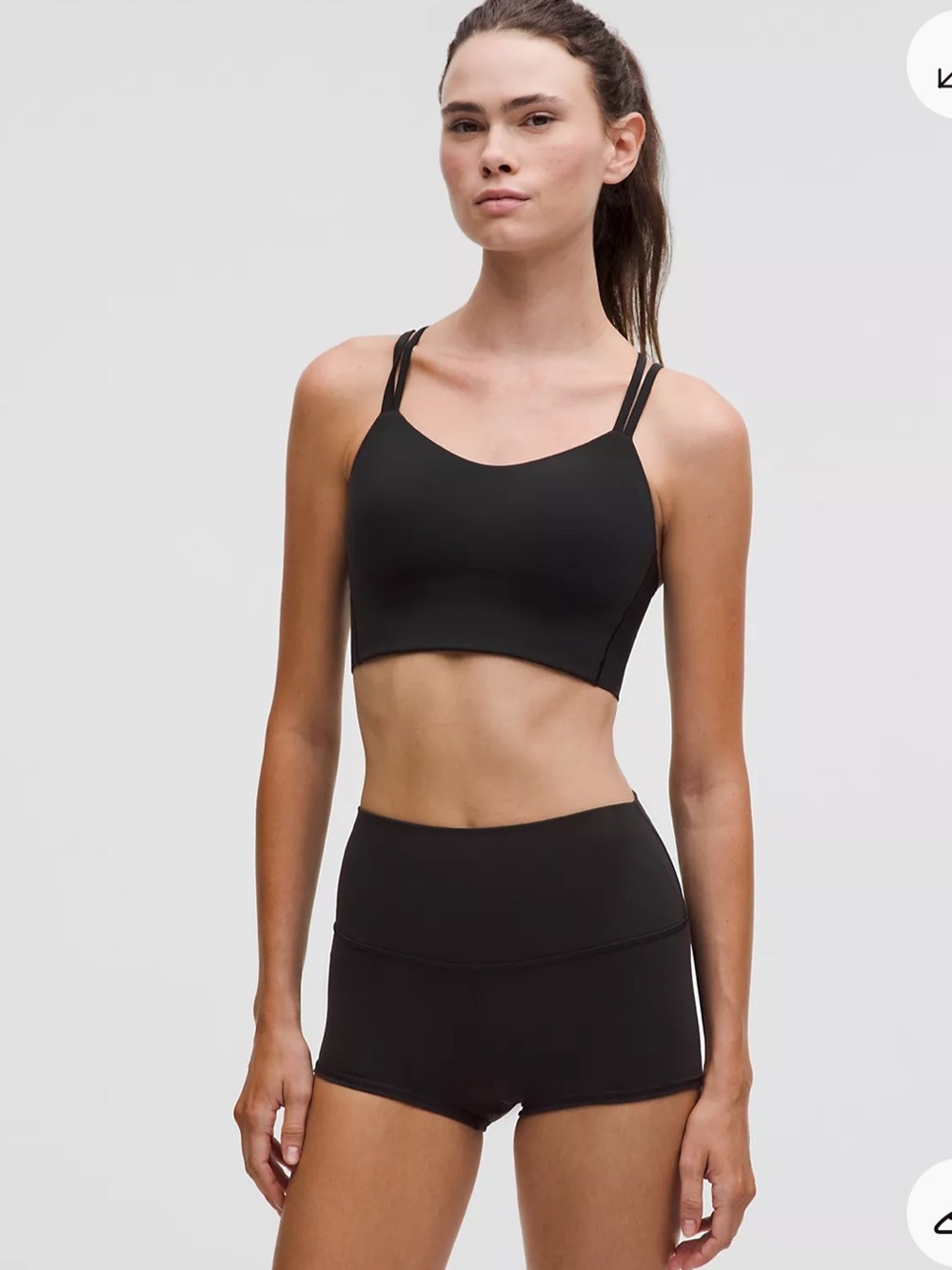• Lululemon • Like a Cloud Longline Sports Bra Black 4 Athletic
